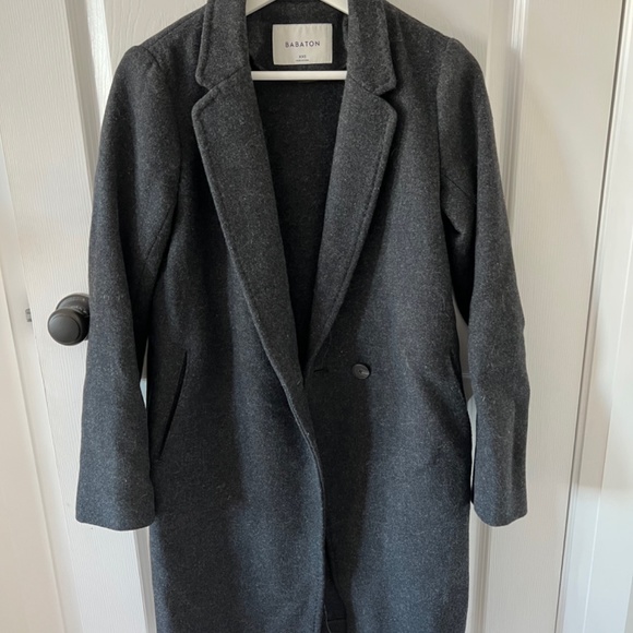 Aritzia Stedman Wool Coat - Picture 2 of 4
